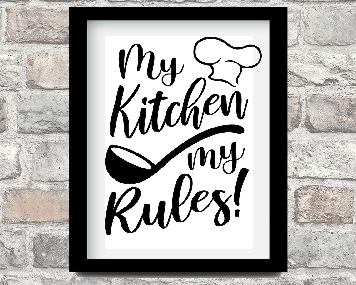 kitchen quotes for wall 8 10