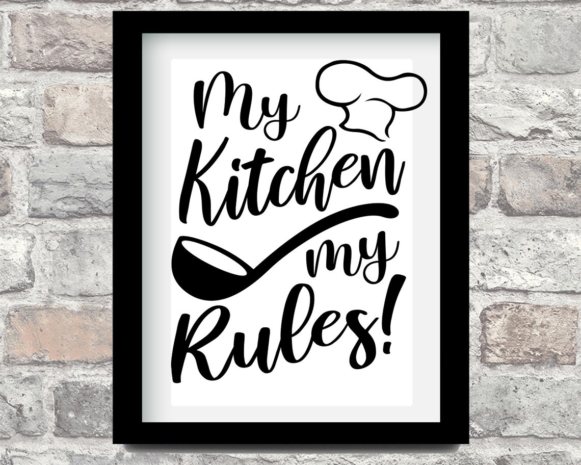 Kitchen Quotes Kitchen Decor Kitchen Gifts Kitchen Prints Etsy UK