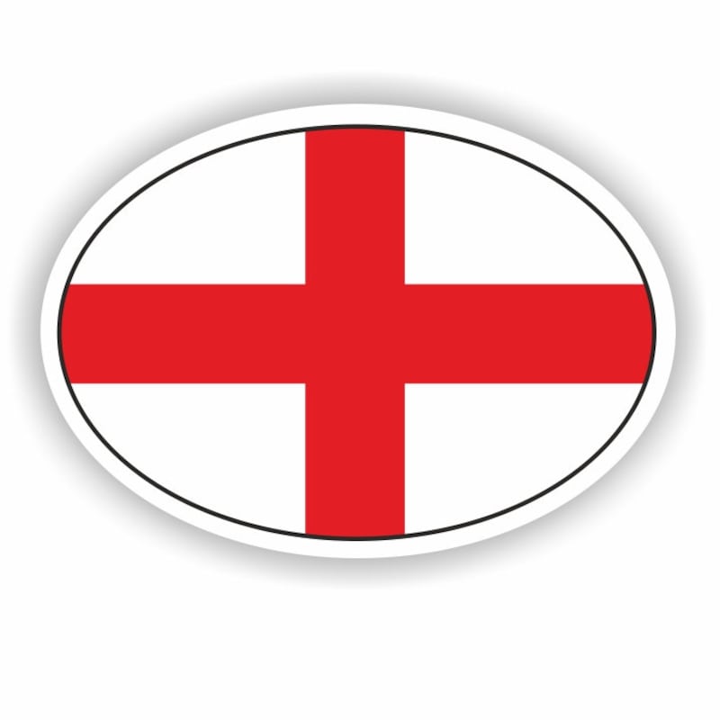 L Sticker England England Flag Stickers - Etsy UK