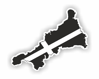 24 Cornwall-Flaggen Aufkleber – Selbstklebend, 50x30 Mm, Ideal Für Dekoration, Events & Sammler