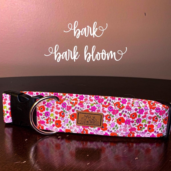 Bark Bark Bloom - Dog Collar