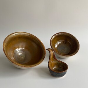Small Bowl Set with Dumpling Spoon image 1