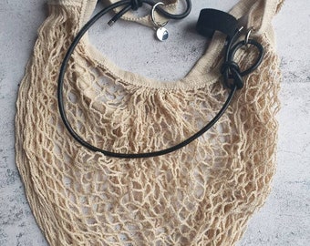 Bolso de playa/bolso para el cochecito BLANCO