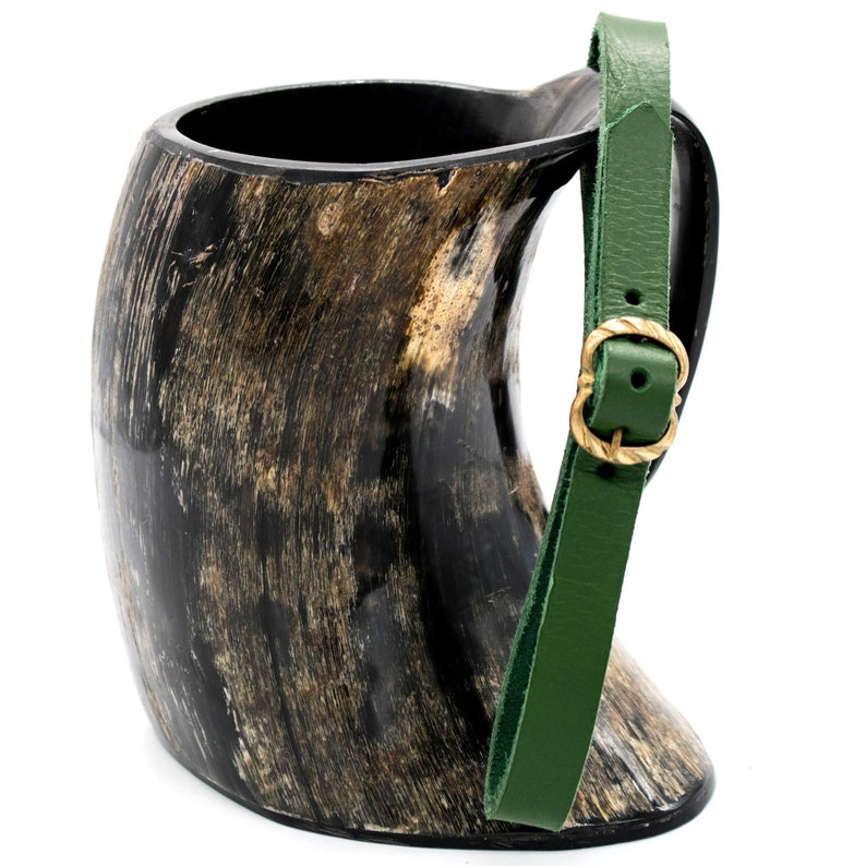 Leather Mug Tankard Strap Holder Medieval Viking Cosplay Etsy