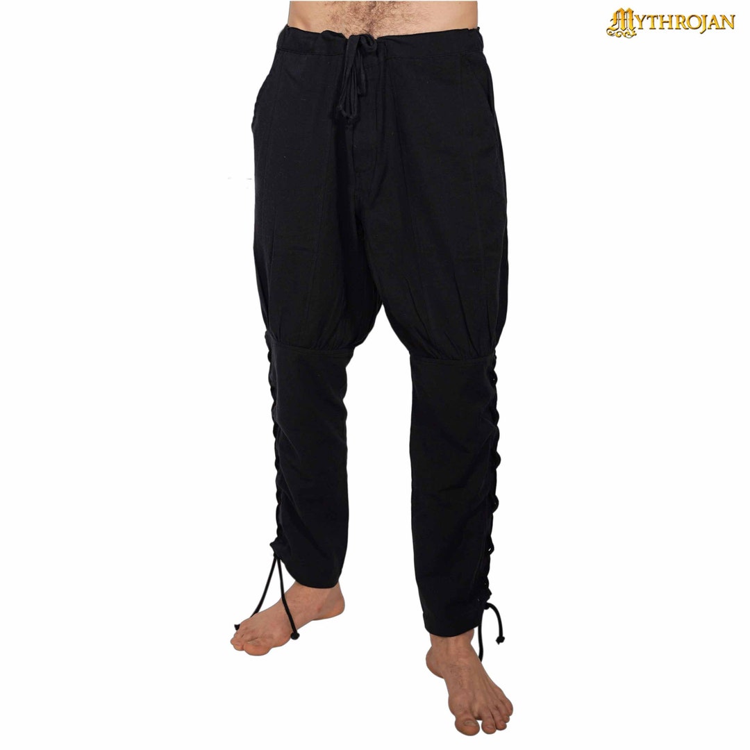 Bjorn the Varangian Viking Trousers 100% Cotton Ideal for - Etsy