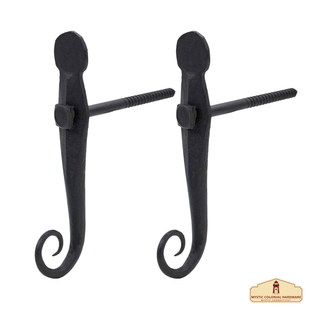 Cast Iron Rat Tail Shutter Dog Antique Shutter Holdback Etsy