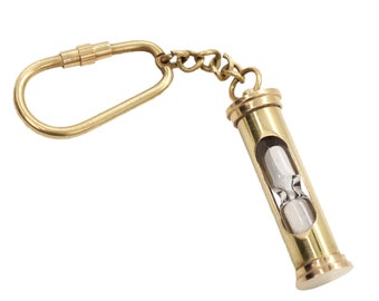 Vintage Style Nautical Brass Key chain Set. Vintage Style Nautical Brass Key chain Set.