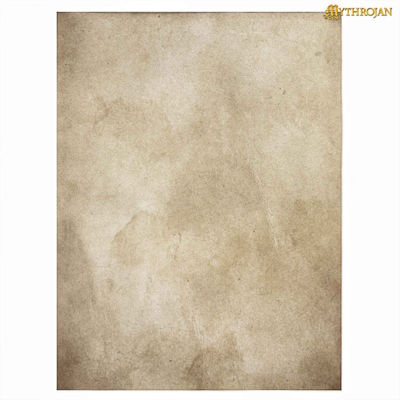 Medieval Renaissance Genuine Natural Goat Parchment Vellum Authentic Goat  Parchment Vellum Stiff Parchment High-quality Parchment 