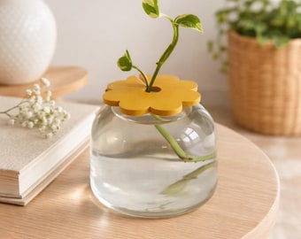 Ecoresin cutting holder | Artisan plant propagation | Handmade botanical design