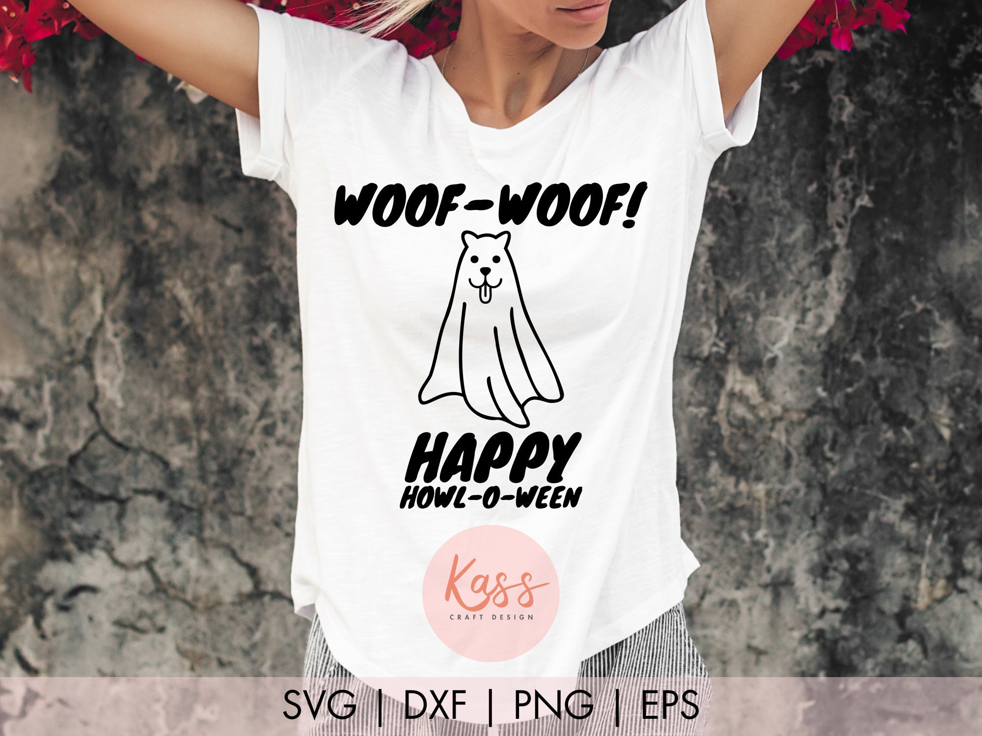 Woof Woof SVG Happy Howl-o-ween SVG Happy Halloween SVG - Etsy