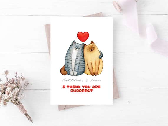 Lustige Valentinstagskarte Für Ihn & Sie – Romantisch, Witzig, Für Partner, Freund, Ehefrau (15,2x17,8 Cm, Mit Umschlag)