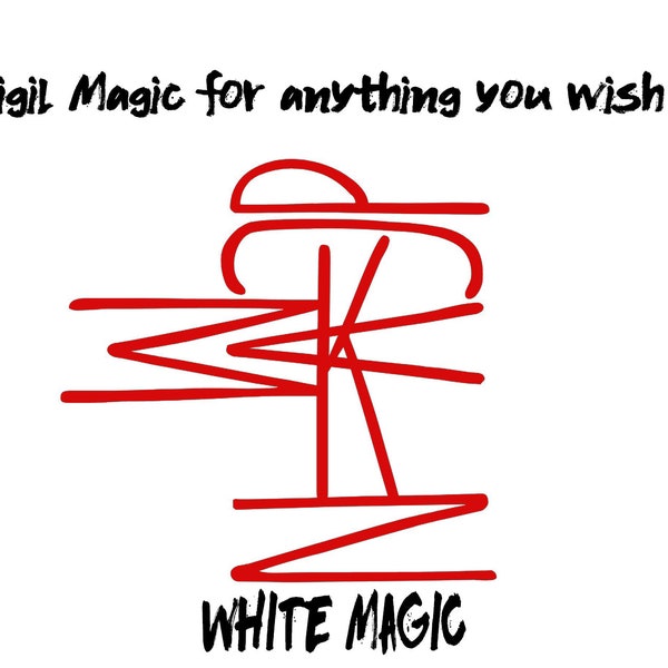 Sigil Magic For Anything You Wish (White Magic) With Reading and Photos