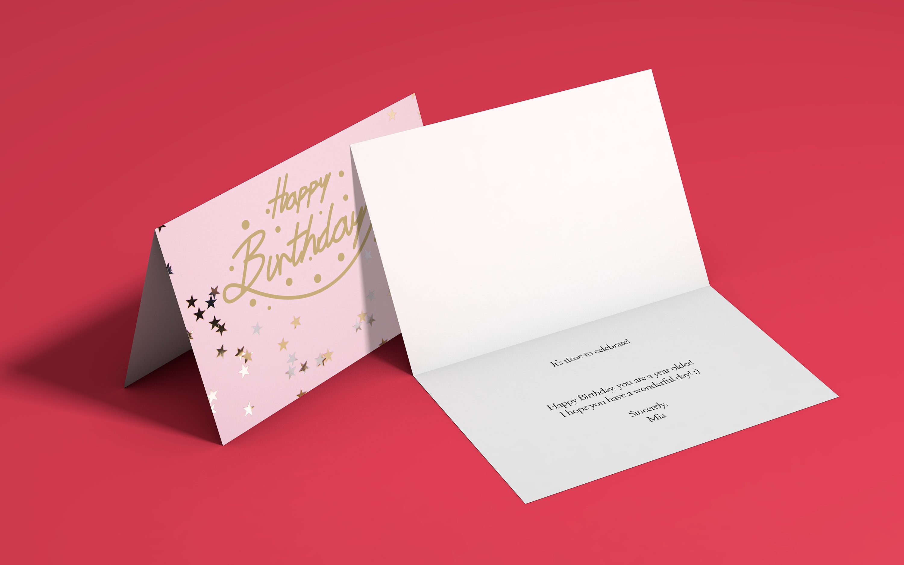 Custom Foldable Greeting Cards Print - Etsy