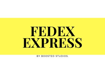 FedEx Express Shipping (1 Business Days Arrival - DOMESTIC ONLY)