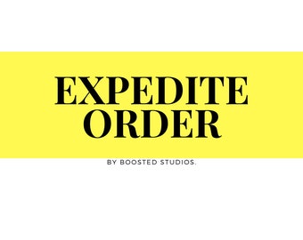 Rush Processing (1-3 Business Days) | Ship my order first, priority