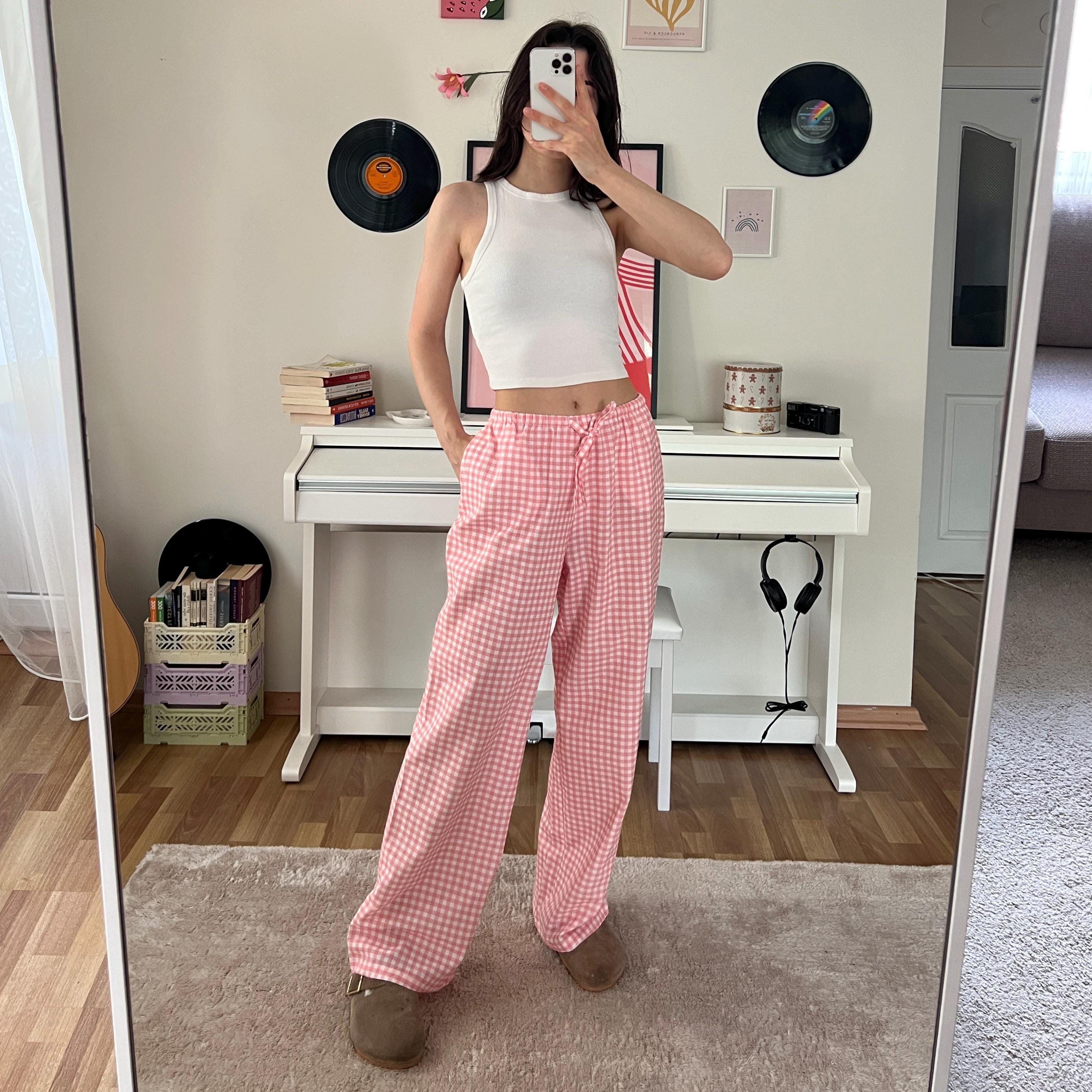 パンツ DRAWSTRING HEM RASH GUARD PANTS PINK 0 s-l1200.jpg