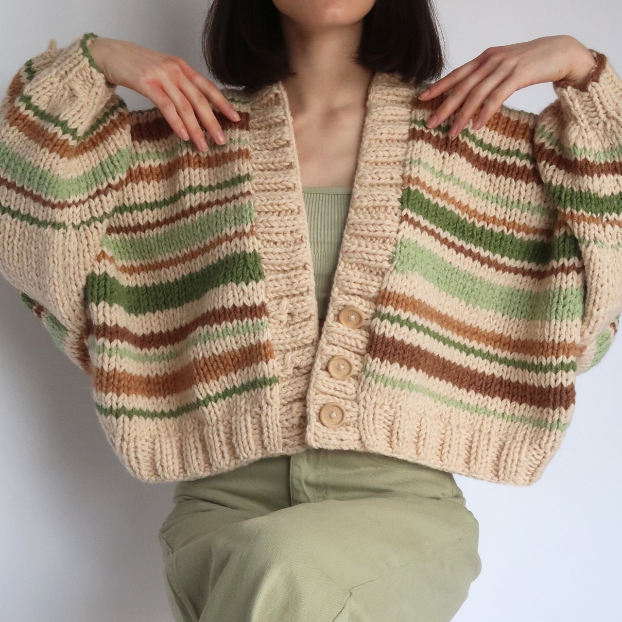 Striped Cardigans | I Feel so Cool Custom Orders - Etsy
