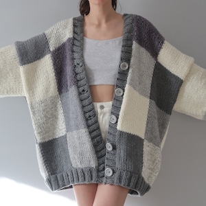 Midnights Thinner Patchwork Cardigan | I Feel so Cool Custom