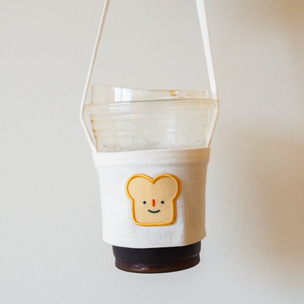 Bread Drink Holder | Drink Tote for Boba, Coffee, Iced Drinks, Hot Drinks, etc.