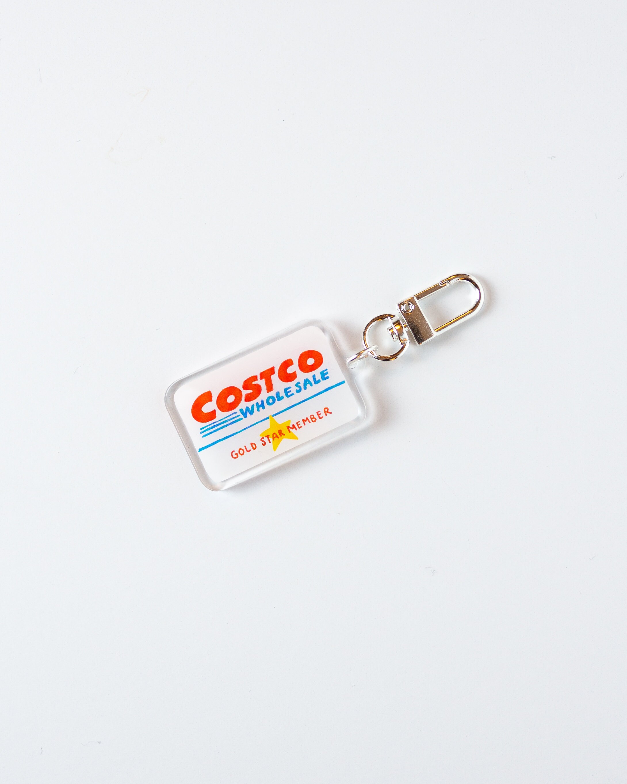 Costco Membership Card Keychain Accessory for Gifts, Decoration, Etc