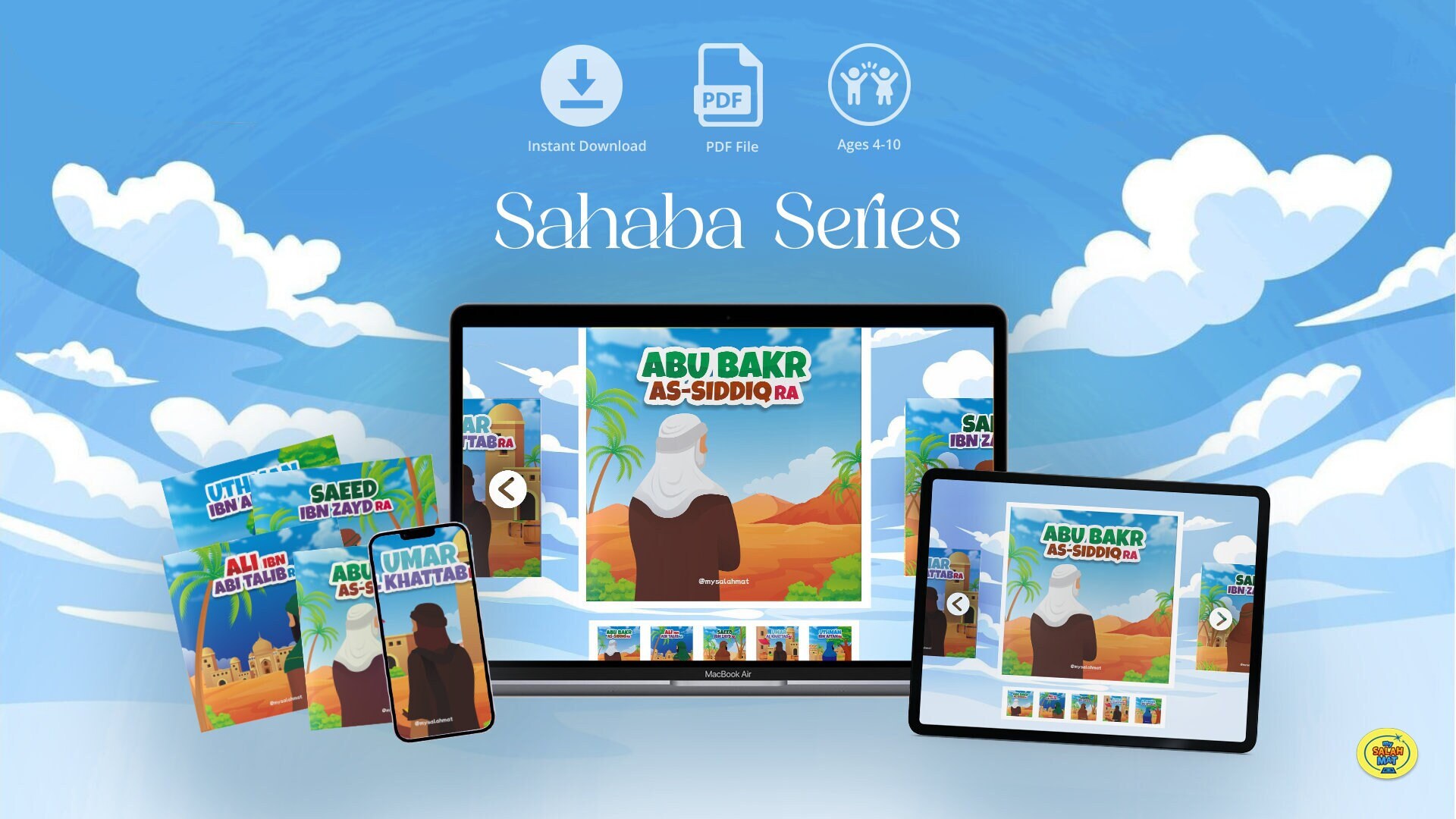 Companions of the Prophet Series | Educational Islamic Downloads | Instant Digital Download