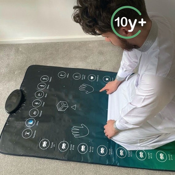 Ce tapis interactif pour adulte est super pour apprendre la prière