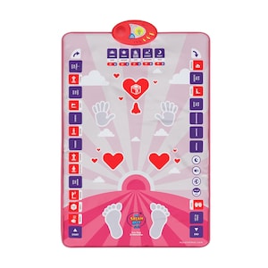 My Salah Mat for Kids - Pink Prayer Mat, Smart interactive Prayer Mat for Kids learning Salah, Salah Translation for Kids 3+.