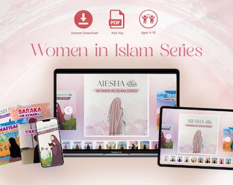 Inspiring Women in Islam Series | Educational Islamic Downloads | Instant Digital Download