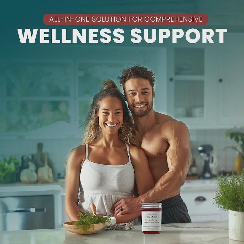 Buy 2 Get 1 FREE! Organic Ashwagandha Infused Alkaline Sea Moss Gel | Choose Alkaline Ashwagandha OR Ashwagandha Fresh Mango Gel afbeelding 9