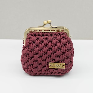 Burgundy Coin Purse Etsy Australia