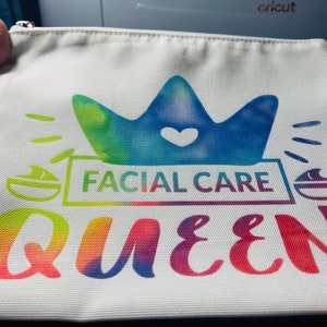 Makeup tote bag