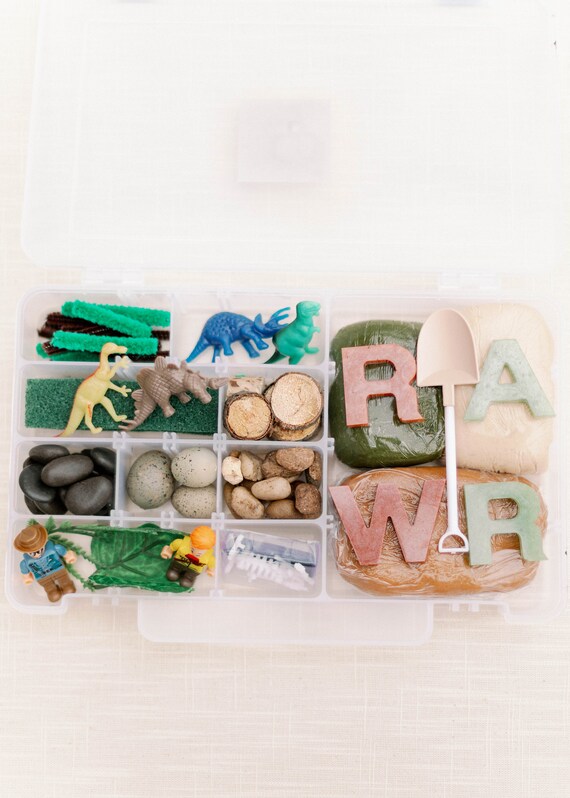 Dinosaur Sensory Playdough Kit