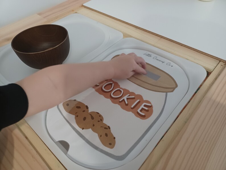 Printable Trofast Flisat Lid Insert Montessori Homeschool Etsy