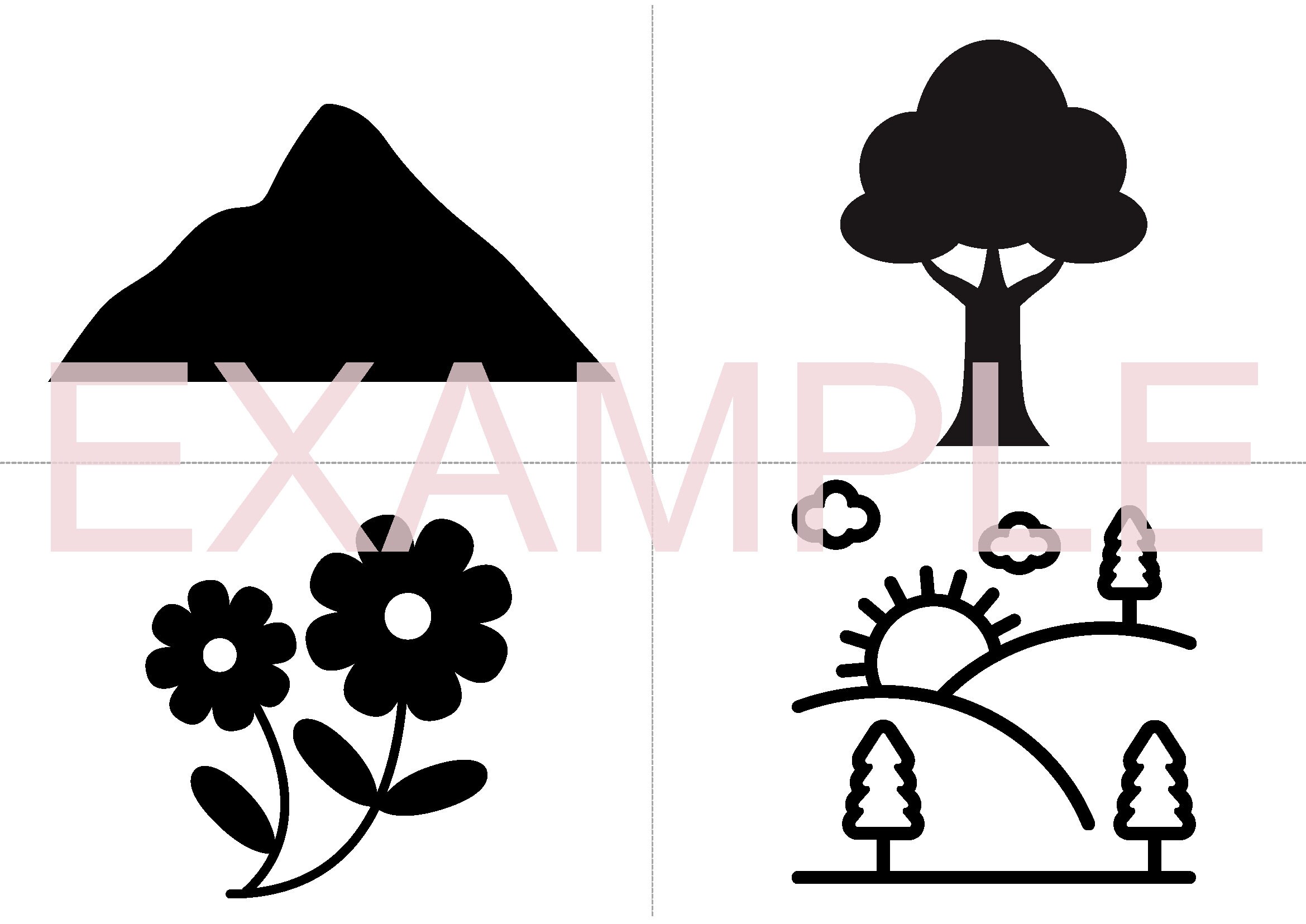 Printable Kids Black and White Flash Cards, Montessori Learn High ...
