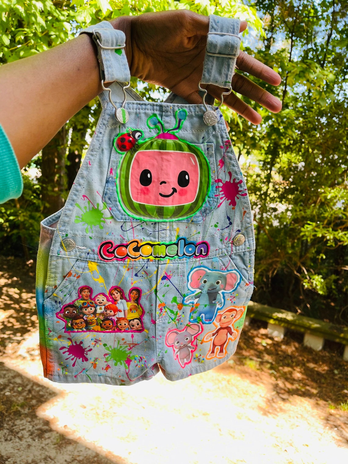 Kids Custom Personalized Character Overalls Etsy