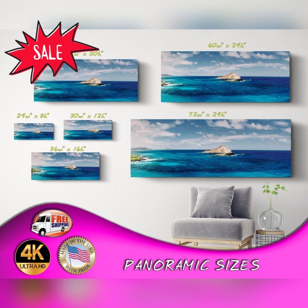 Personalized Panoramic Photo on Canvas | Custom Image Prints | Customized Canvas Art | Wall Decor | Handcrafted Canvas Prints**HANDCRAFTED**