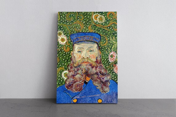 Vincent Van Gogh Portrait of the Postman Joseph Roulin - Etsy