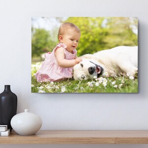 Custom Horizontal Photo, Custom Canvas Print, Personalized Wall Art image 5