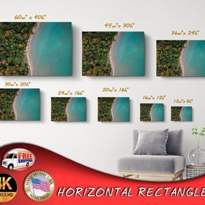 Custom Horizontal Photo, Custom Canvas Print, Personalized Wall Art image 1
