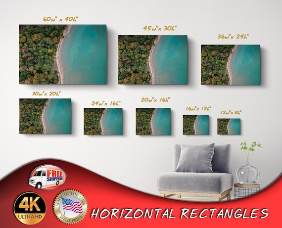 Custom Horizontal Photo, Custom Canvas Print, Personalized Wall Art