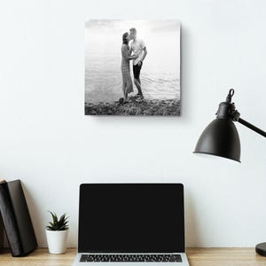 Custom Square Photo Canvas Print, Personalized Picture Wall Art image 9