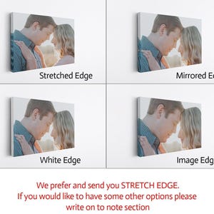 Custom Horizontal Photo, Custom Canvas Print, Personalized Wall Art image 8