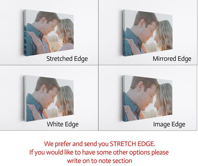 Custom Horizontal Photo, Custom Canvas Print, Personalized Wall Art image 8