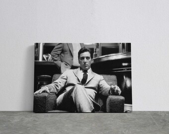 Vintage 1972 THE GODFATHER Mafia Gangster Michael Corleone 4x6 Sepia Reprint Vintage 1972 THE GODFATHER Mafia Gangster Michael Corleone 4x6 Sepia Reprint