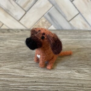 Custom Mini Needle Felted Dog / Made To Order / Handmade / Dog Lover Gifts / Personalized Dog Art / Dog Keychain / Dog Art / Dog / Pet Art image 15