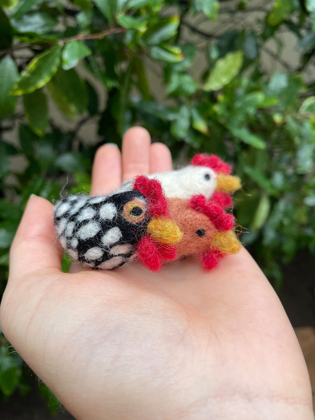 Made to Order: Needle Felted Chicken / Chicken / Felted Animal / Animal ...
