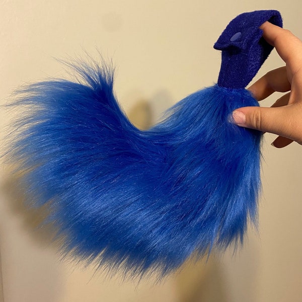 Custom Pointy Perky Bunny Rabbit Tail Kawaii Costume Cosplay Pet Play Furry Sonic Nub Therian Cat