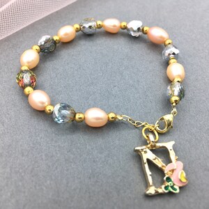 Baby Pearl Bracelet, Flower Girl Bracelet, Kids Jewelry, Baby Baptism Bracelet, Newborn Girl Gift, Flower Girl thank you gift