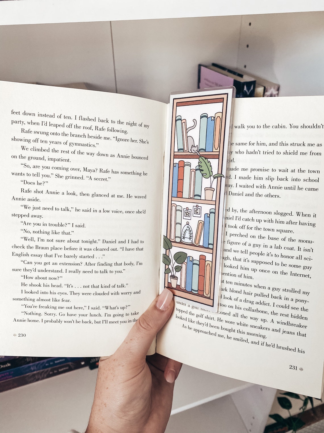 Bookshelf Bookmark Booktok Accessories Bookish Launch Etsy