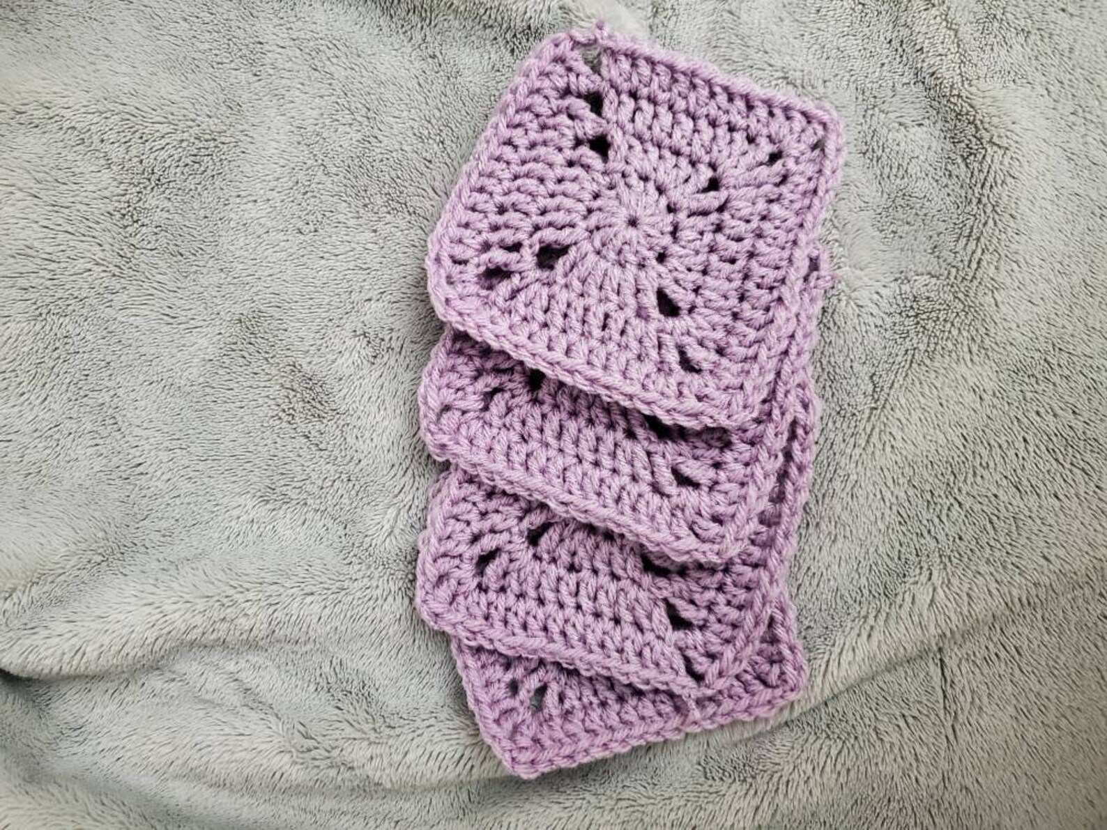Granny Square Crochet Coasters Etsy